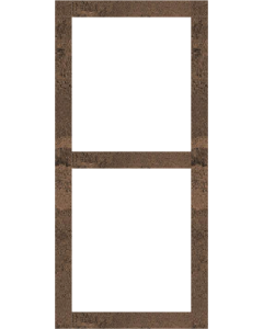 Rusty Flow Shaker Sliding Doors