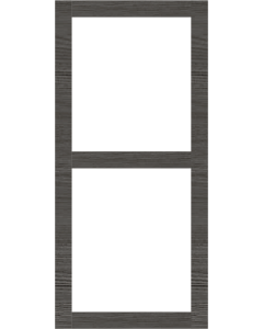 Iron Surfside Ash Shaker Sliding Doors