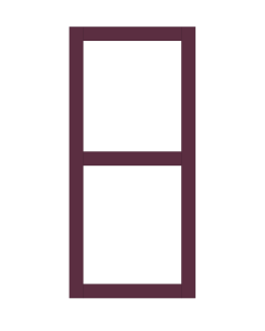 Spice Red Shaker Sliding Doors