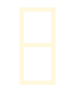 Ivory Gloss Shaker Sliding Doors