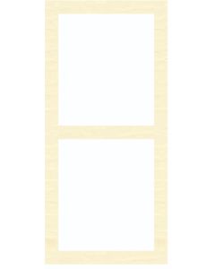 Cream Textured Shaker Sliding Doors