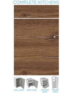 Vintage Silverjack Oak Units